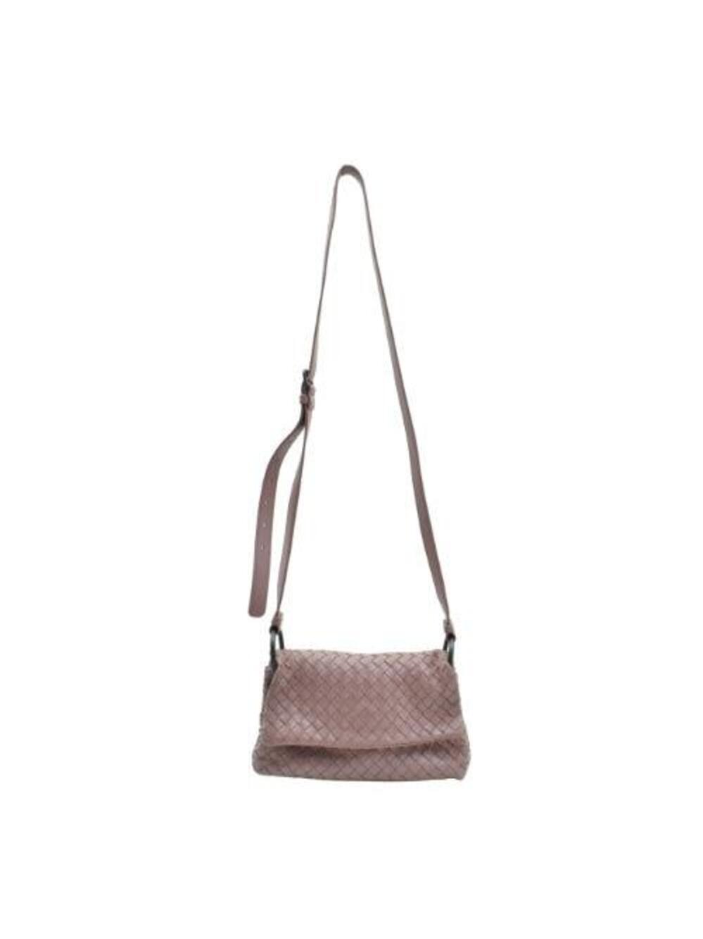 Bottega Veneta Intrecciato Pink Flap #372716B56B